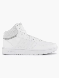 Hot Witte Hoops Mid 3.0 K Kinderen Jongensschoenen