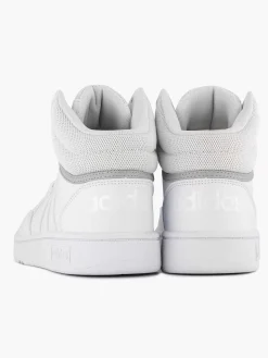 Hot Witte Hoops Mid 3.0 K Kinderen Jongensschoenen