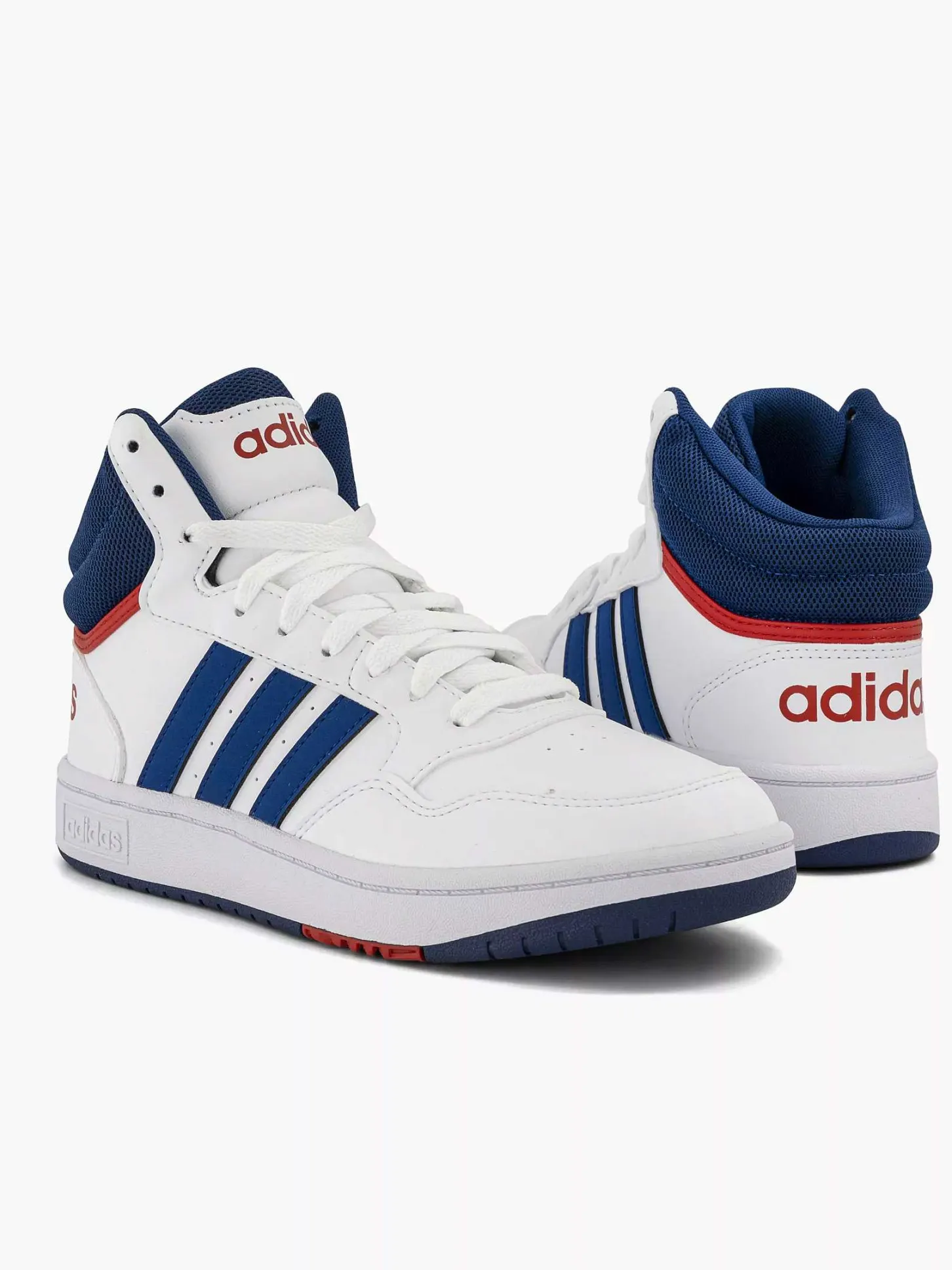 New Witte Hoops Mid 3.0 K Kinderen Jongensschoenen