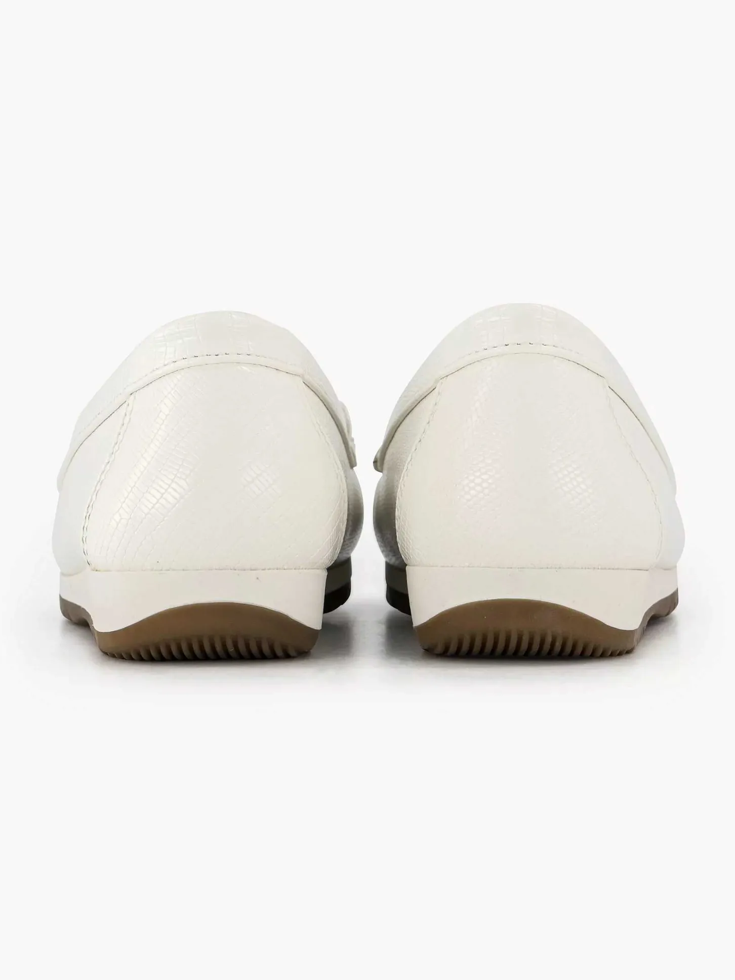 Online Witte Instapper Sierketting Dames Comfort Schoenen