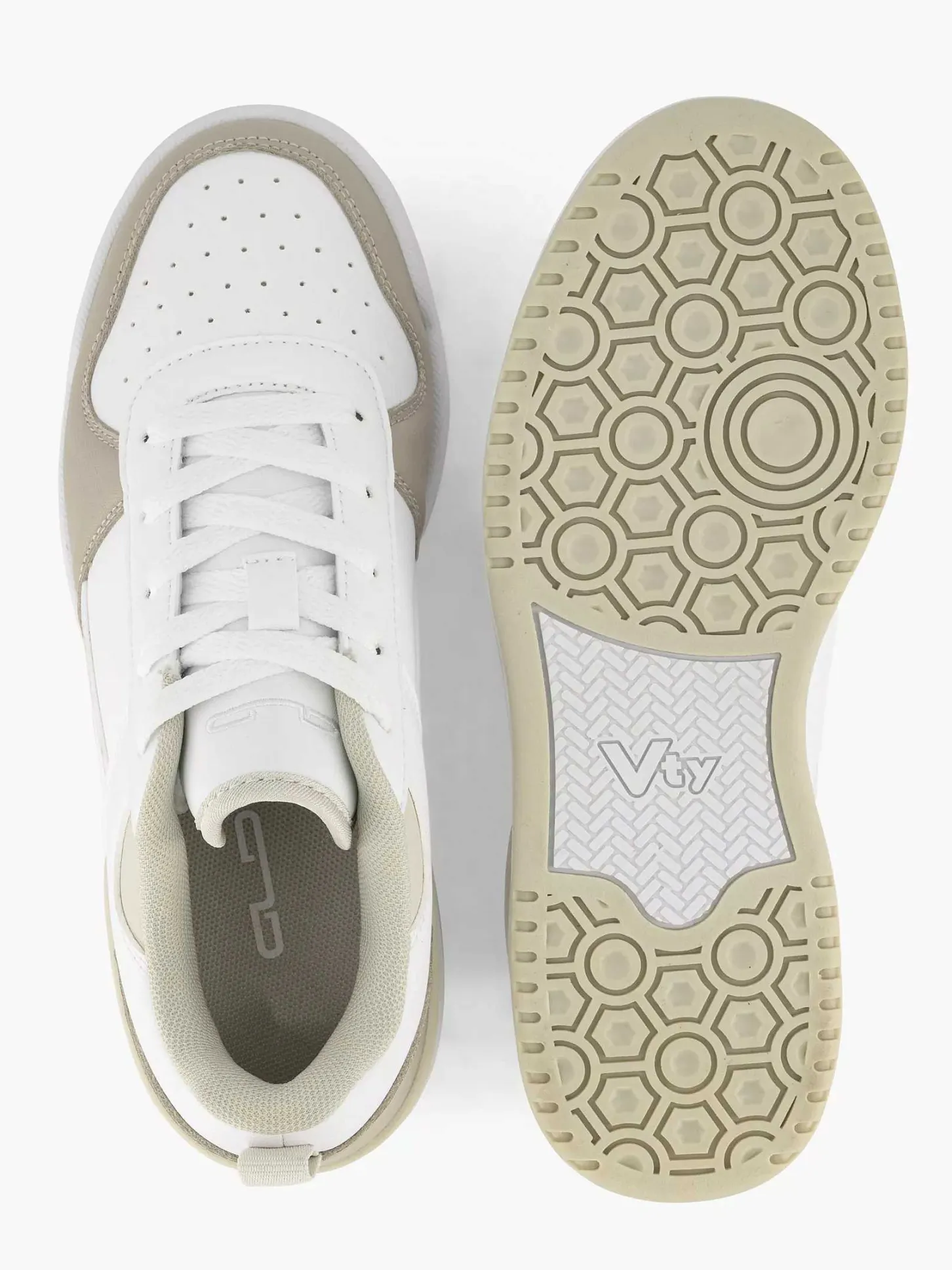 Clearance Witte Lage Sneaker Dames Sneakers