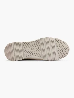 Outlet Witte Leren Comfort Sneaker Dames Comfort Schoenen