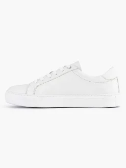 Discount Witte Leren Sneaker Heren Sneakers