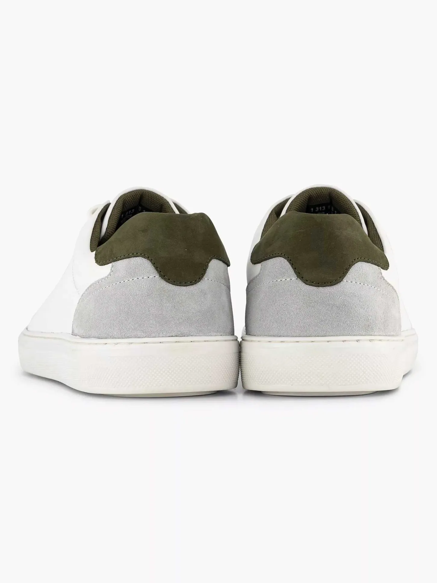 Hot Witte Leren Sneaker Heren Sneakers