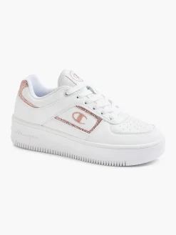 Online Witte Low Cut Shoe Foul Platform Dames Sneakers