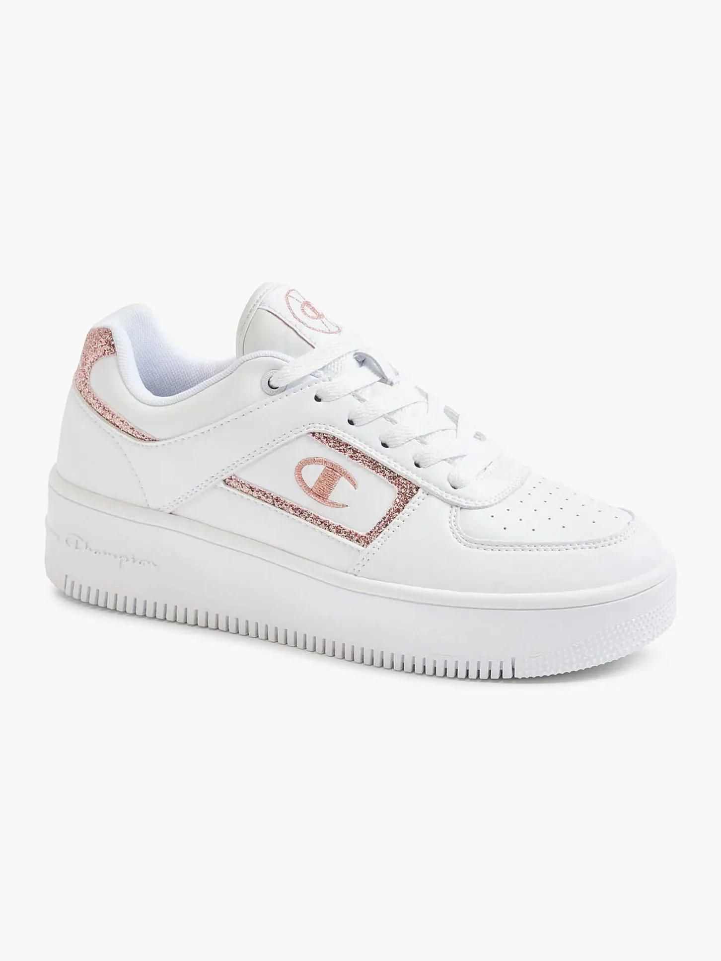 Online Witte Low Cut Shoe Foul Platform Dames Sneakers