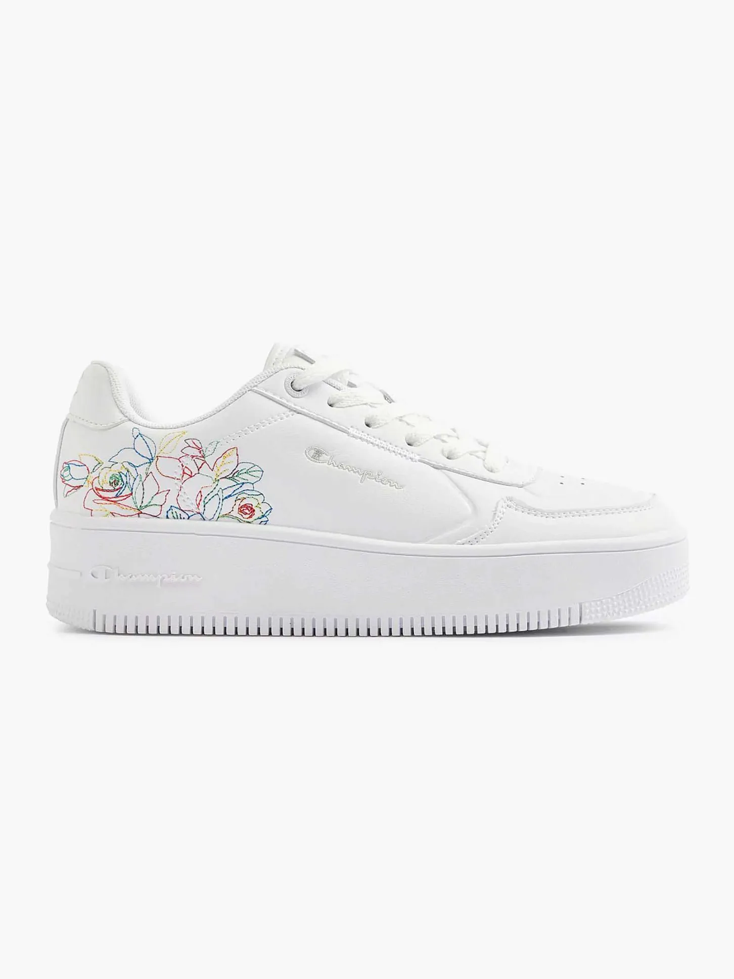 New Witte Low Cut Shoe Rebound Platform Dames Sneakers