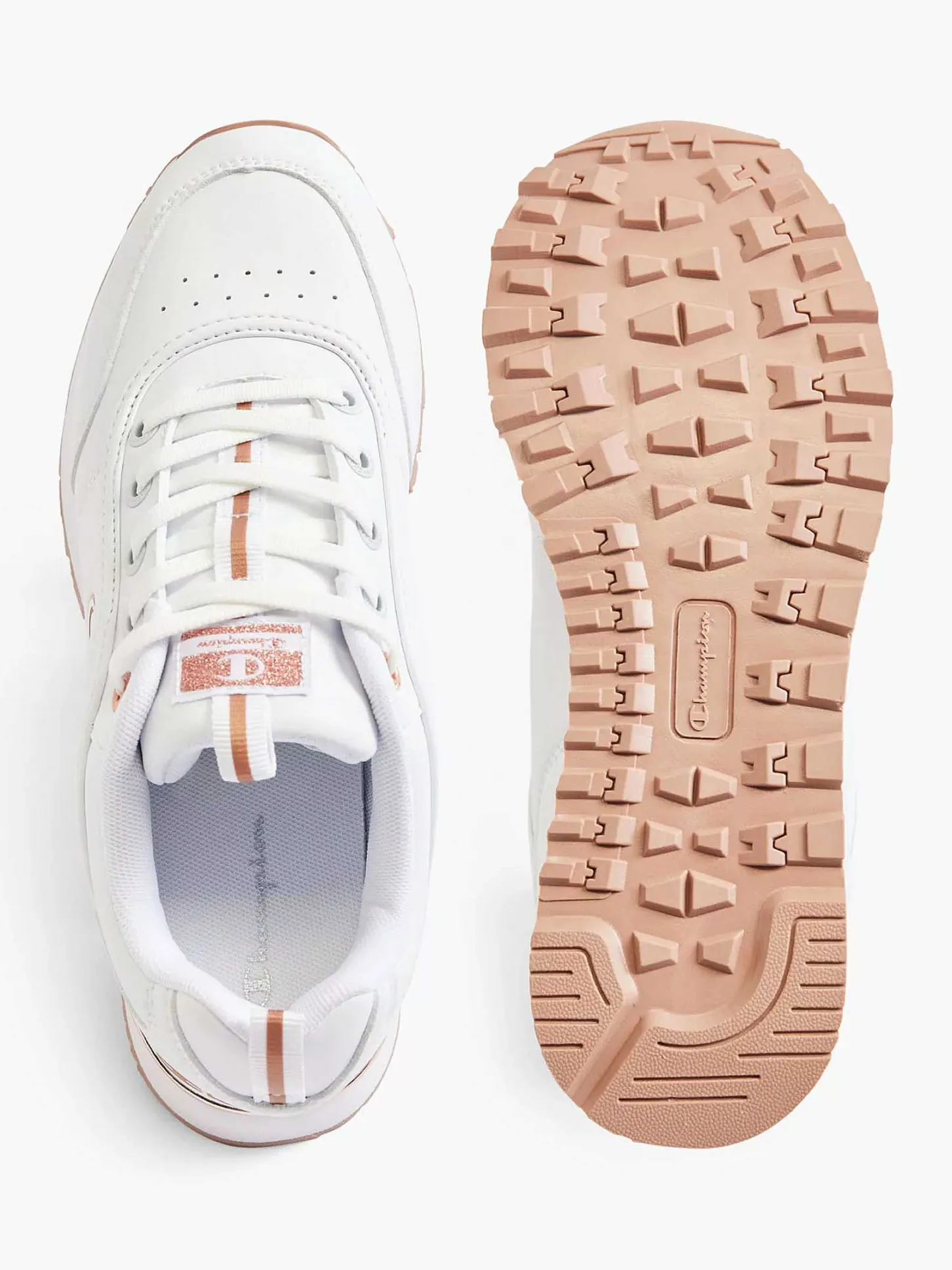 Online Witte Low Cut Shoe Rr Champ Platform Dames Sneakers