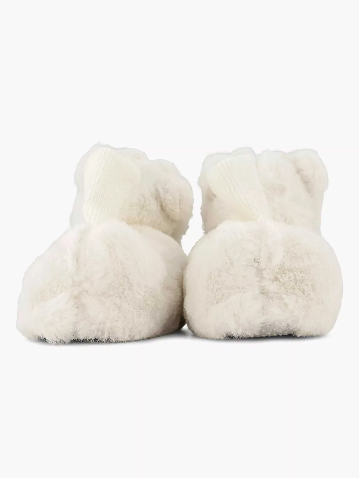 Clearance Witte Pantoffel Beer Kinderen Jongensschoenen