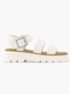 Witte Platform Sandaal Dames Sandalen
