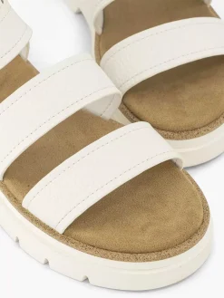 Witte Platform Sandaal Dames Sandalen