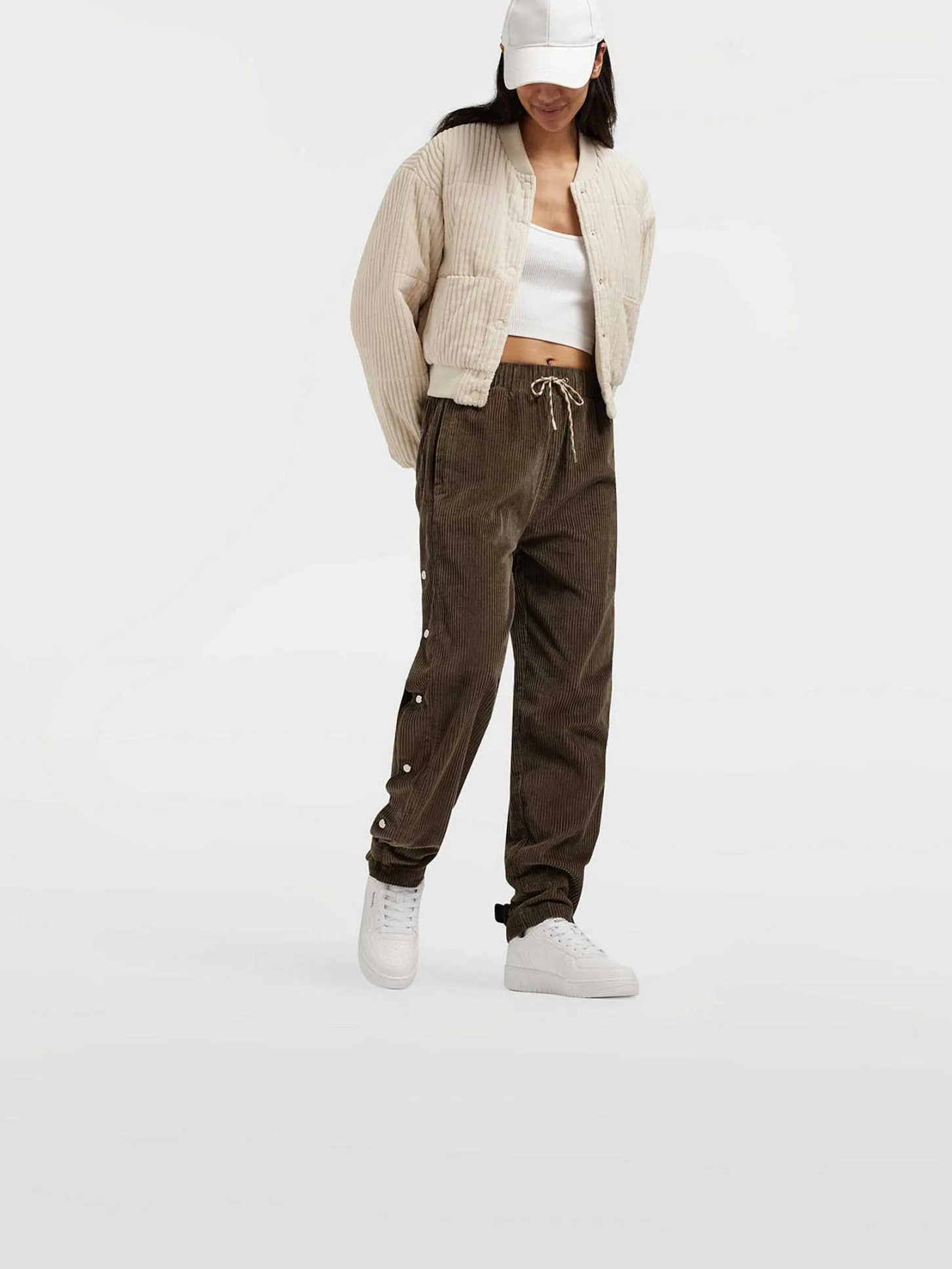 Outlet Witte Platform Sneaker Dames Sneakers