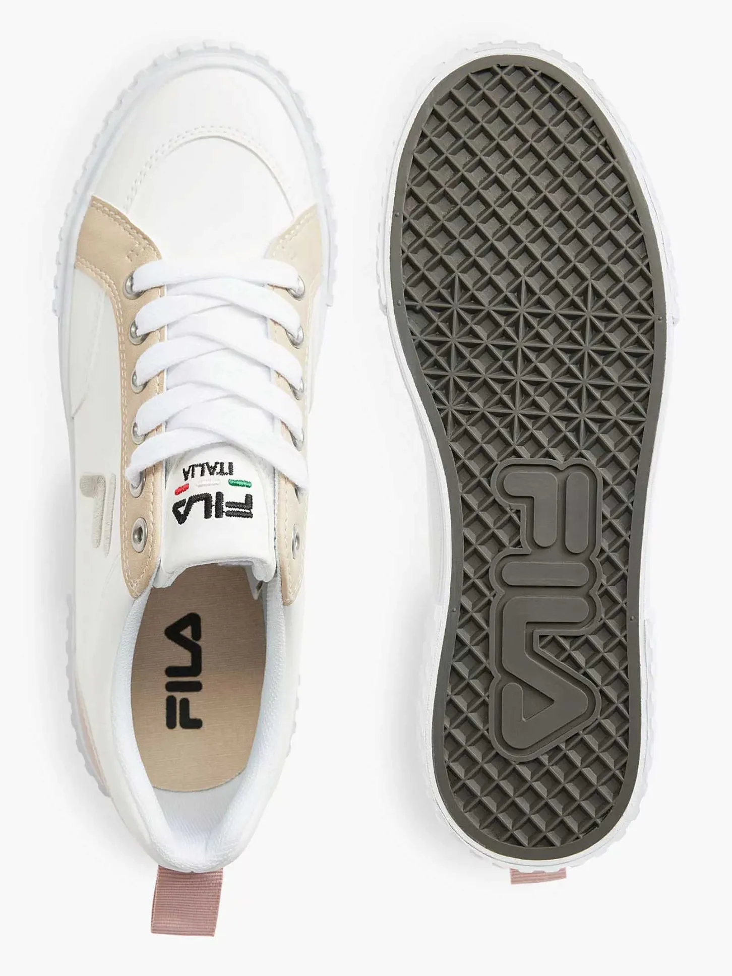 Witte Platform Sneaker Dames Sneakers