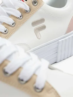 Witte Platform Sneaker Dames Sneakers