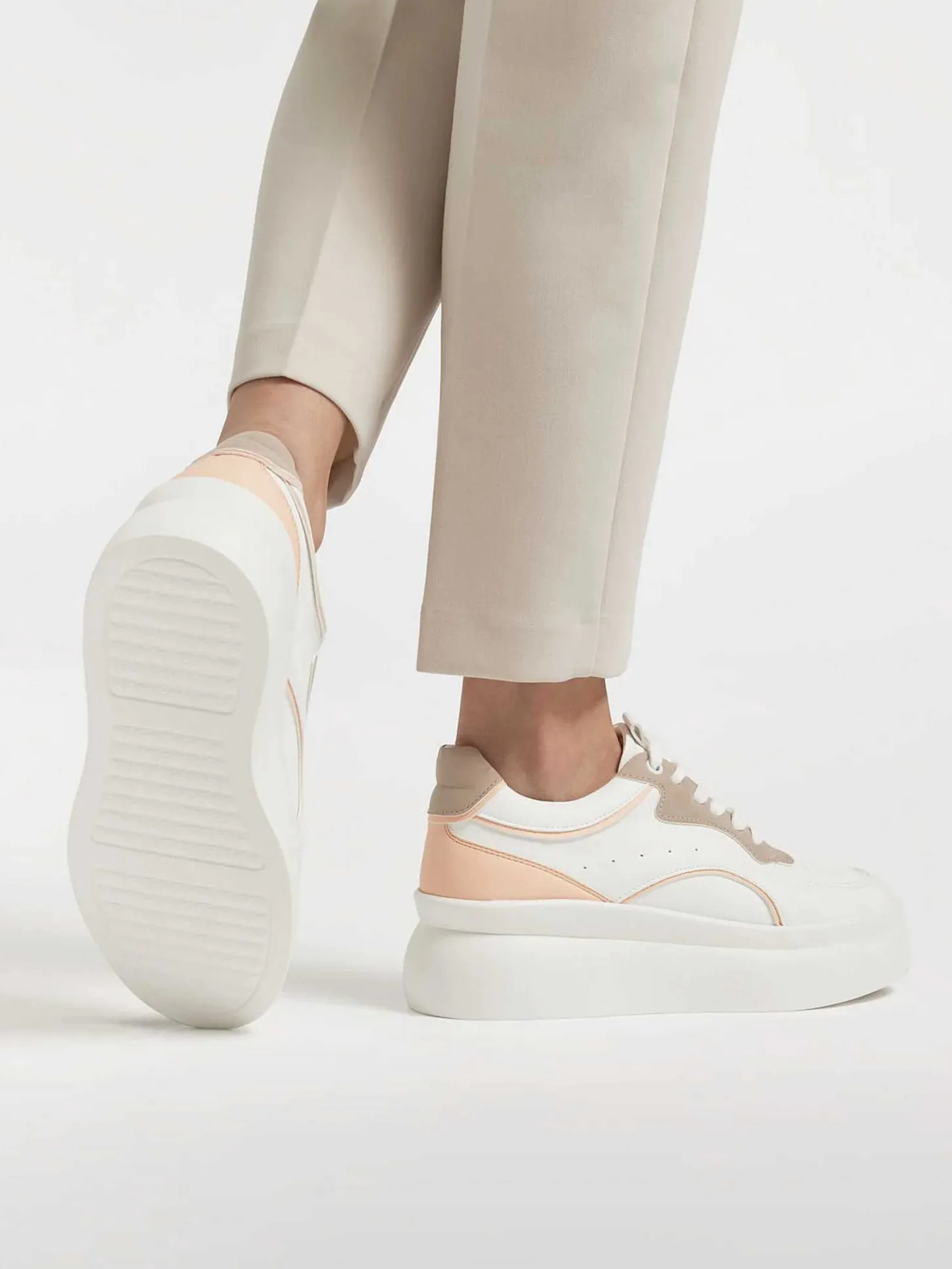 Online Witte Platform Sneaker Dames Sneakers
