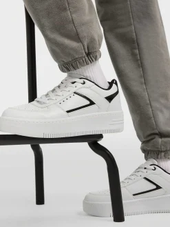 Outlet Witte Platform Sneaker Dames Sneakers