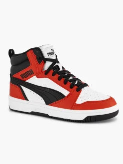 Outlet Witte Rebound V6 Mid Jr Kinderen Jongensschoenen