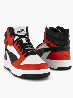 Outlet Witte Rebound V6 Mid Jr Kinderen Jongensschoenen