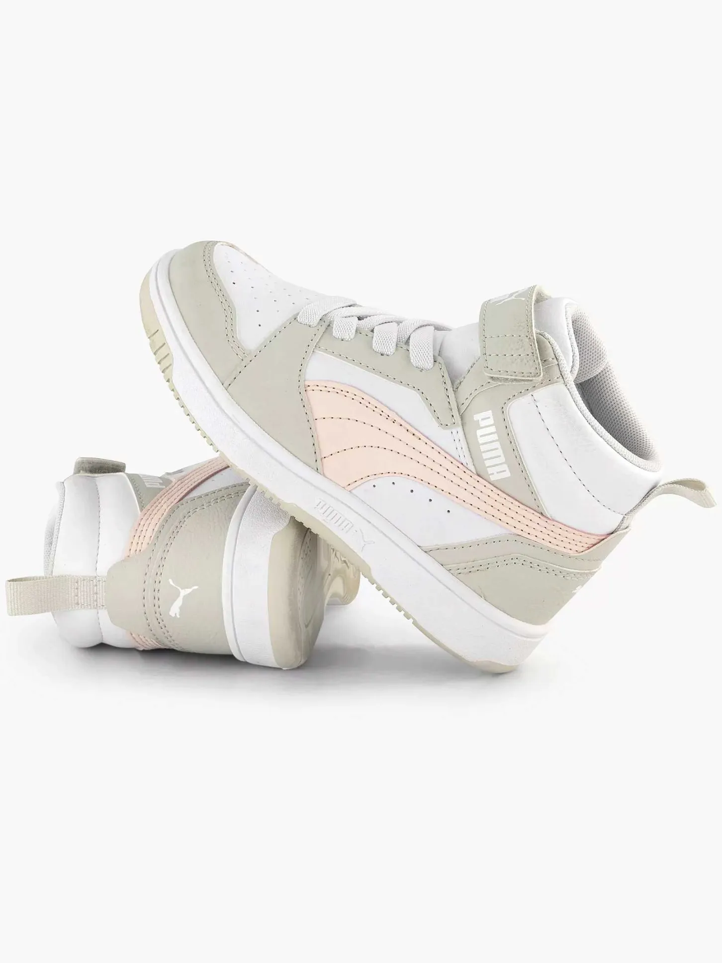 Discount Witte Rebound V6 Mid Ac+ Ps Kinderen Jongensschoenen