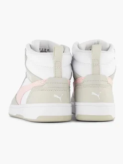 Sale Witte Rebound V6 Mid Jr Dames Sneakers