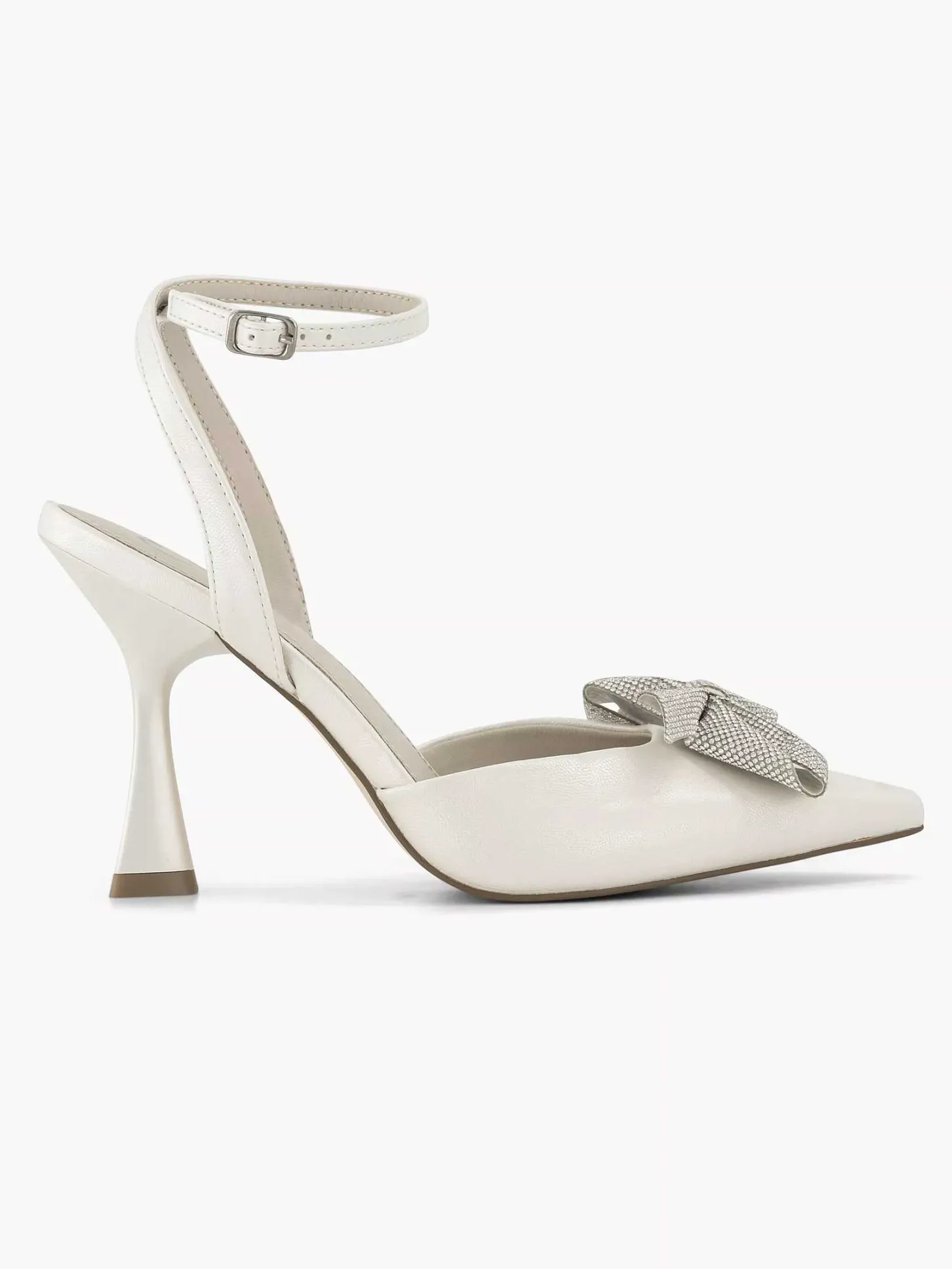 Outlet Witte Pump Dames Pumps