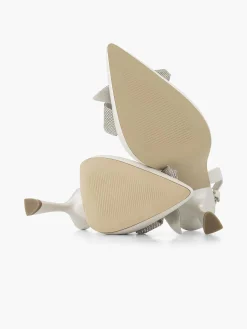 Outlet Witte Pump Dames Pumps
