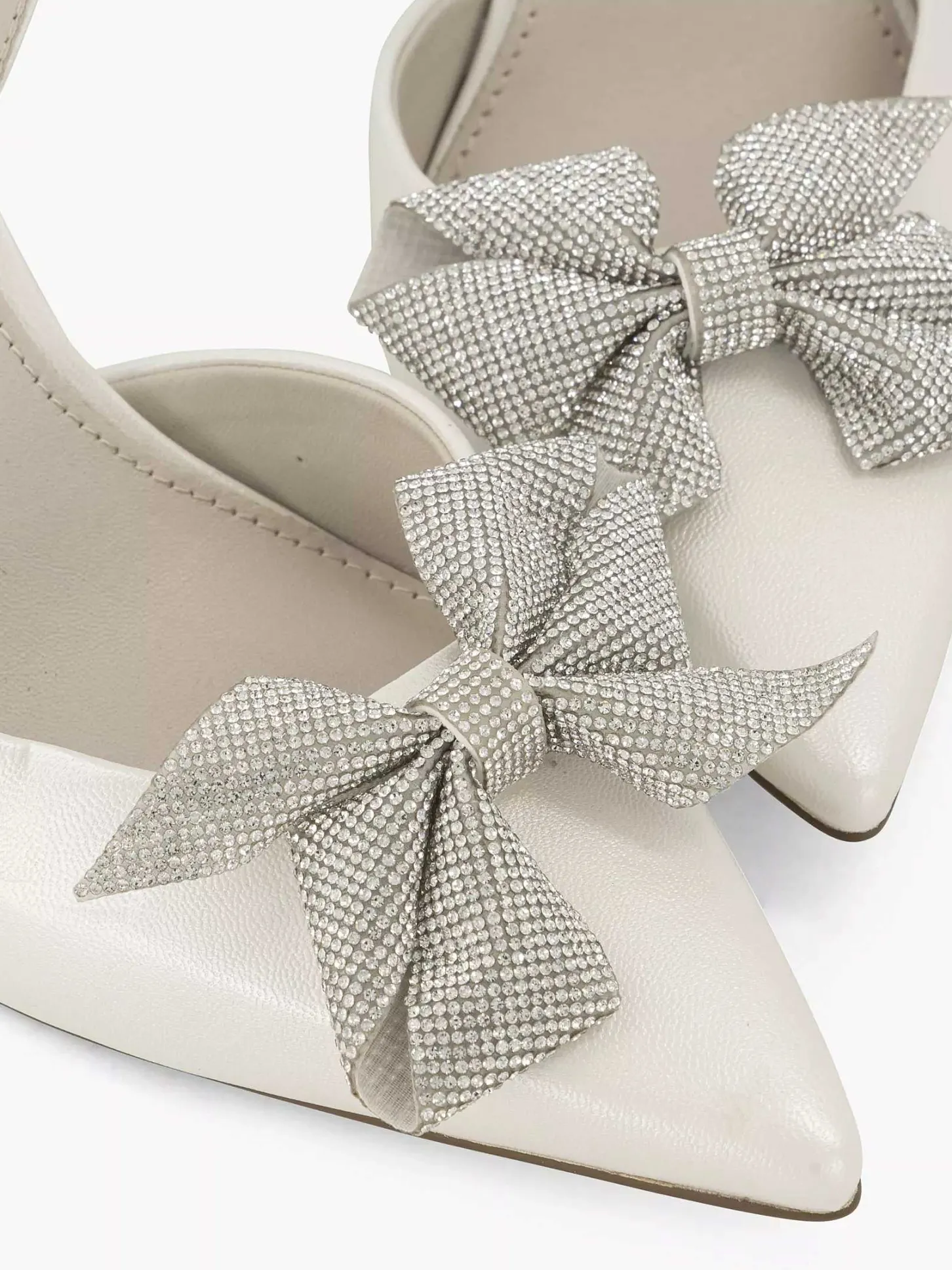 Outlet Witte Pump Dames Pumps
