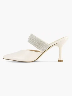 Hot Witte Pump Steentjes Dames Pumps