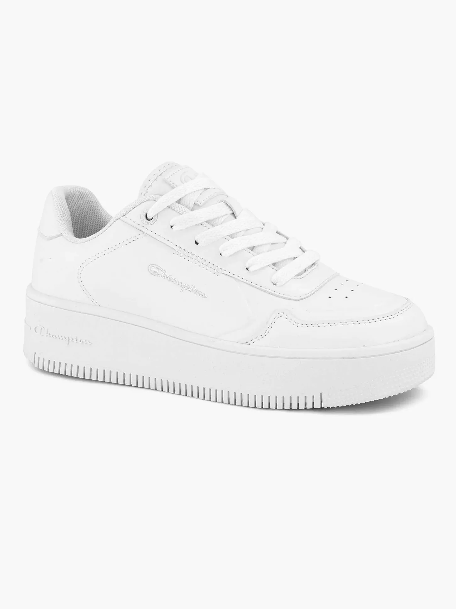 Hot Witte Rebound Platform Low Dames Sneakers
