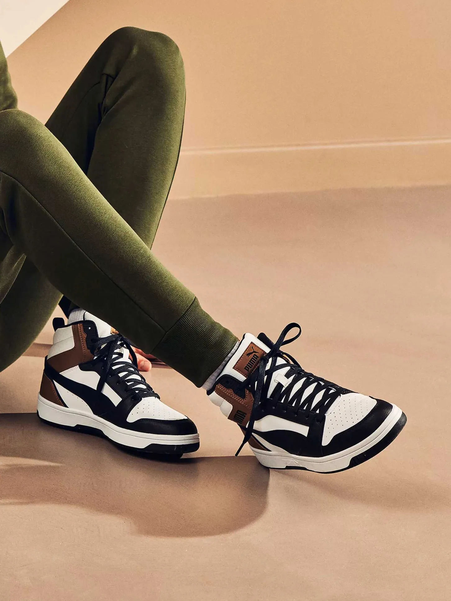 Sale Witte Rebound V6 Heren Sneakers