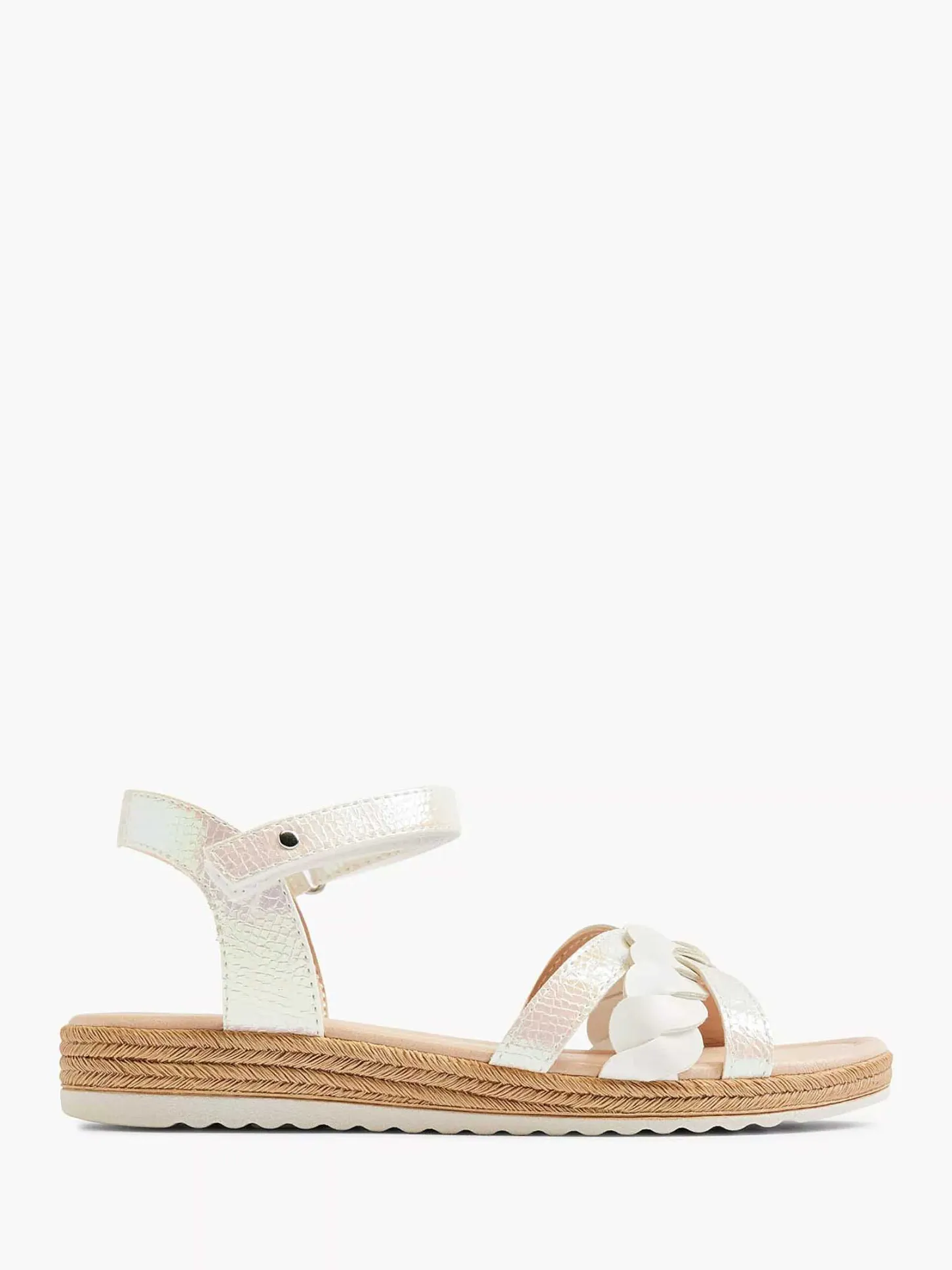 Outlet Witte Sandaal Kinderen Babyschoenen