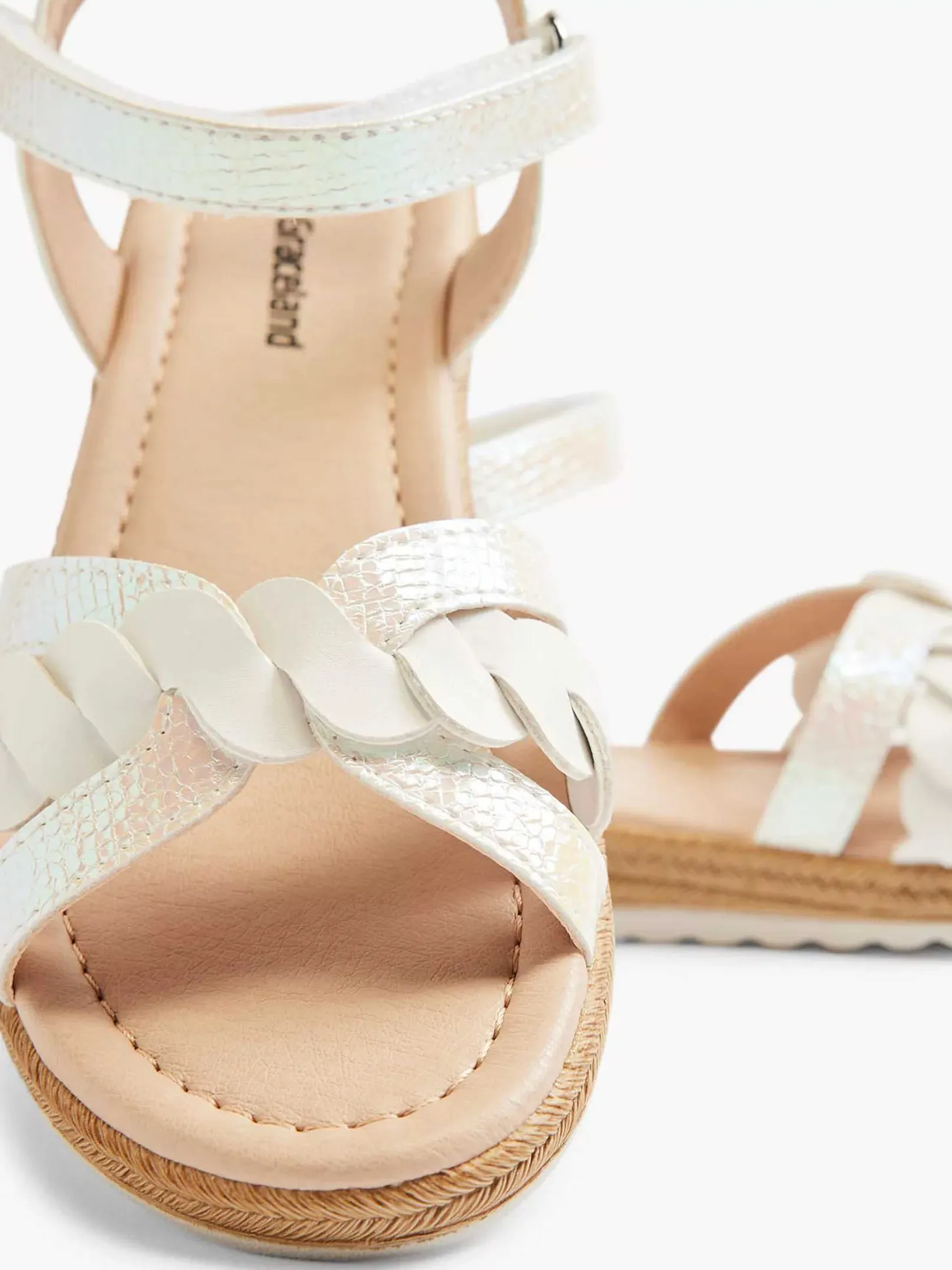 Outlet Witte Sandaal Kinderen Babyschoenen