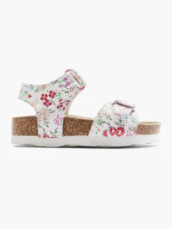 Witte Sandaal Bloemen Kinderen Jongensschoenen