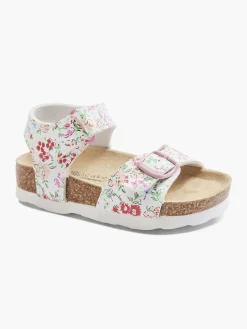 Witte Sandaal Bloemen Kinderen Jongensschoenen