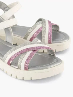 Clearance Witte Sandaal Glitters Kinderen Jongensschoenen