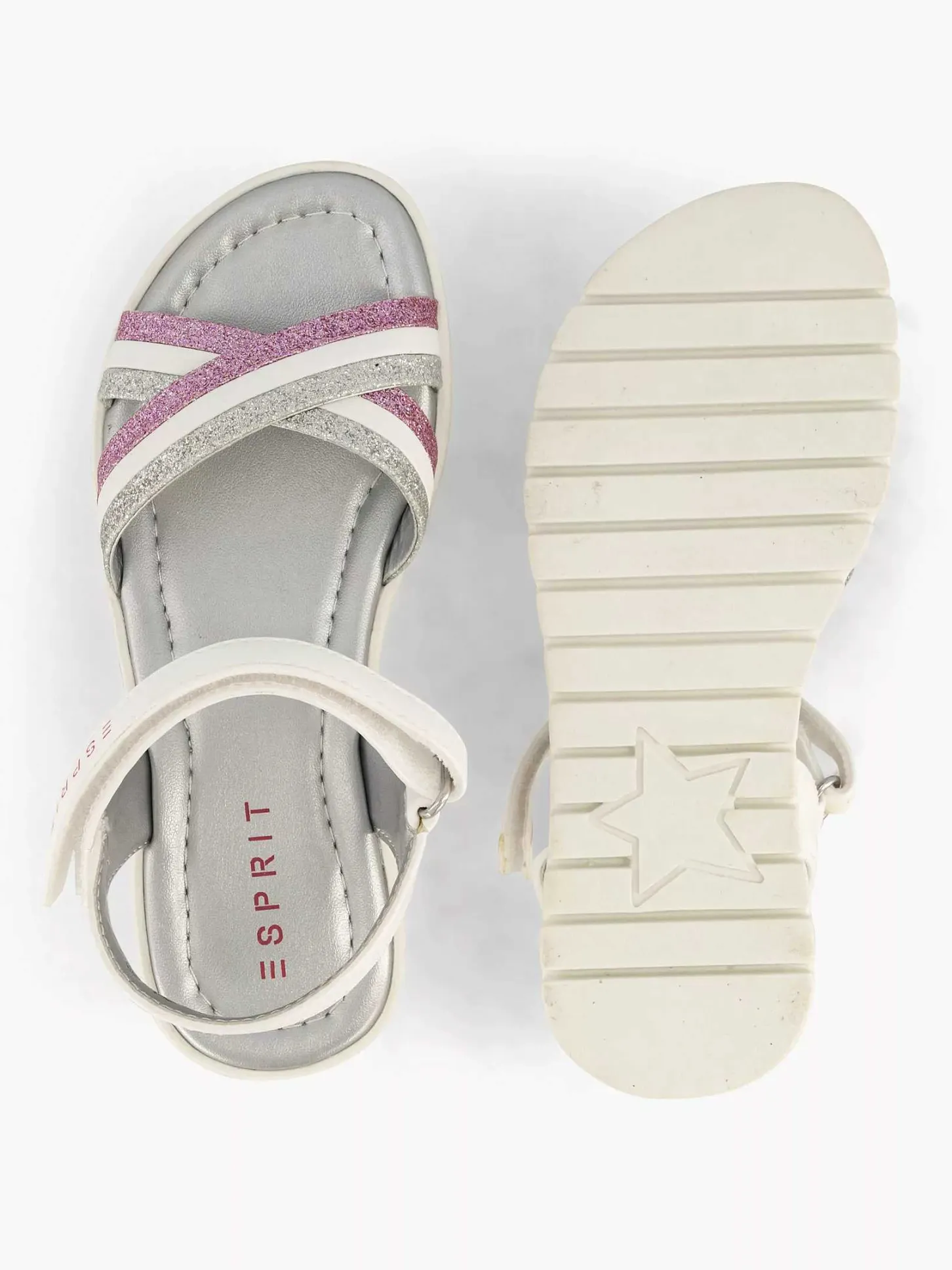 Clearance Witte Sandaal Glitters Kinderen Jongensschoenen