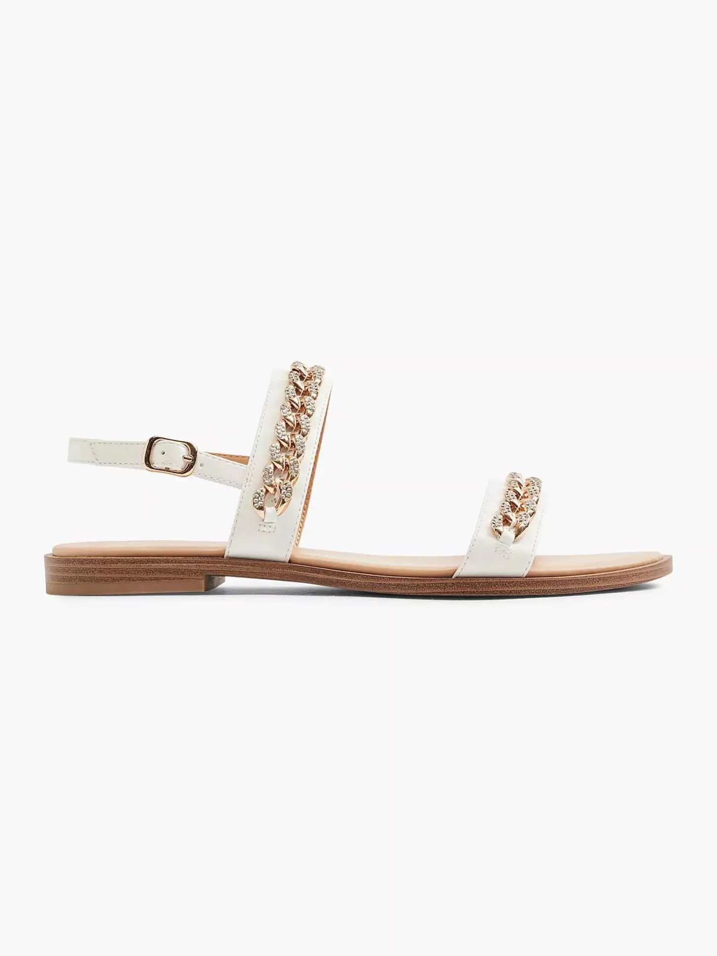 Best Witte Sandaal Sierketting Dames Sandalen