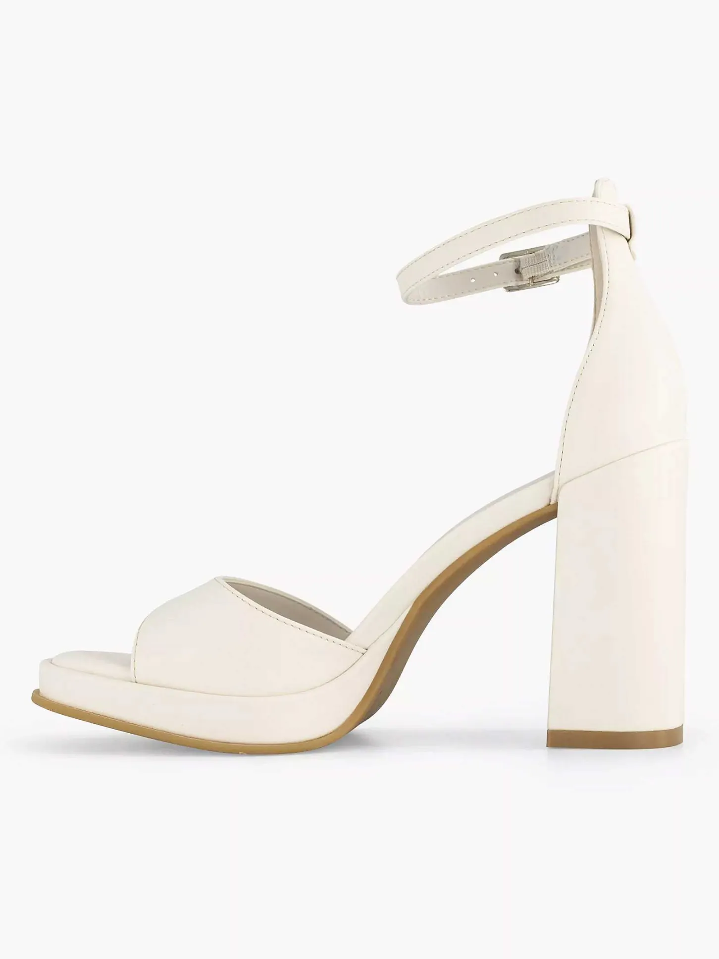 Clearance Witte Sandalette Dames Sandalen