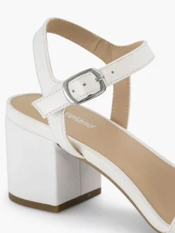 Discount Witte Sandalette Dames Sandalen