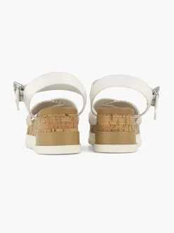 Discount Witte Sandalette Dames Sandalen
