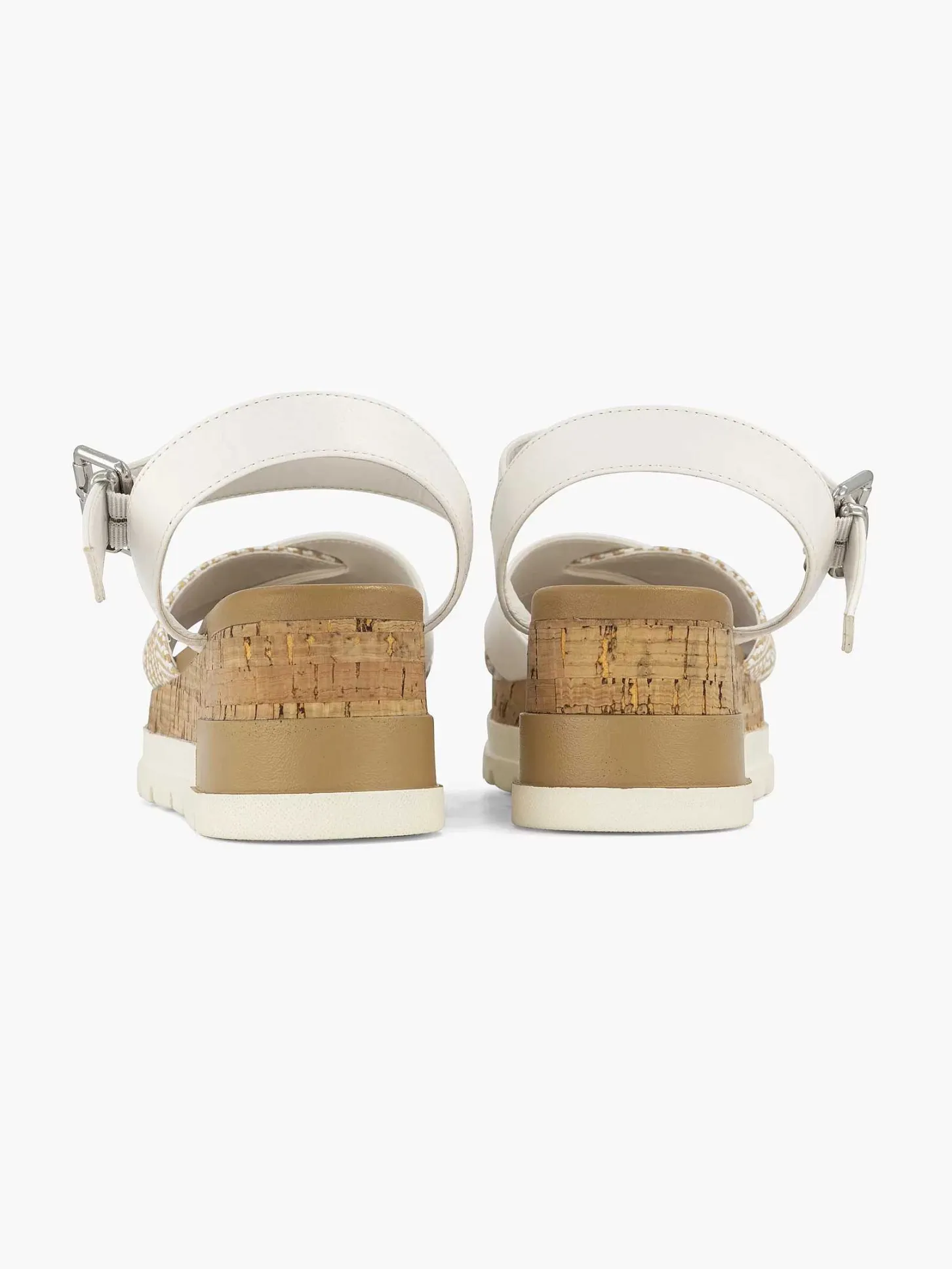 Discount Witte Sandalette Dames Sandalen