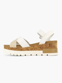 Discount Witte Sandalette Dames Sandalen