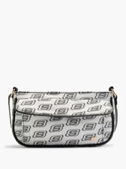 Outlet Witte Schoudertas Dames Online Exclusive Accessoires
