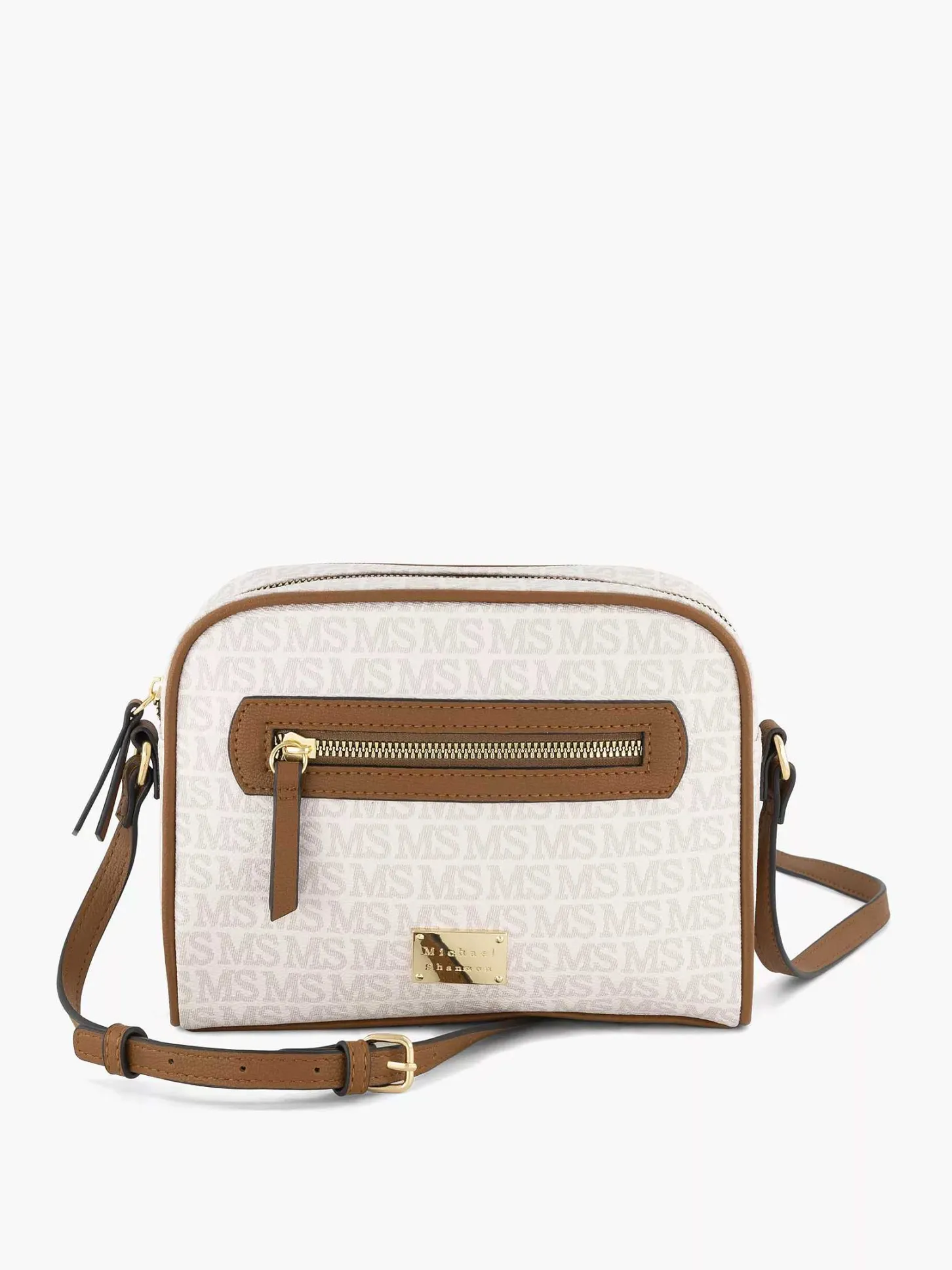 Witte Schoudertas Print Dames Online Exclusive Accessoires