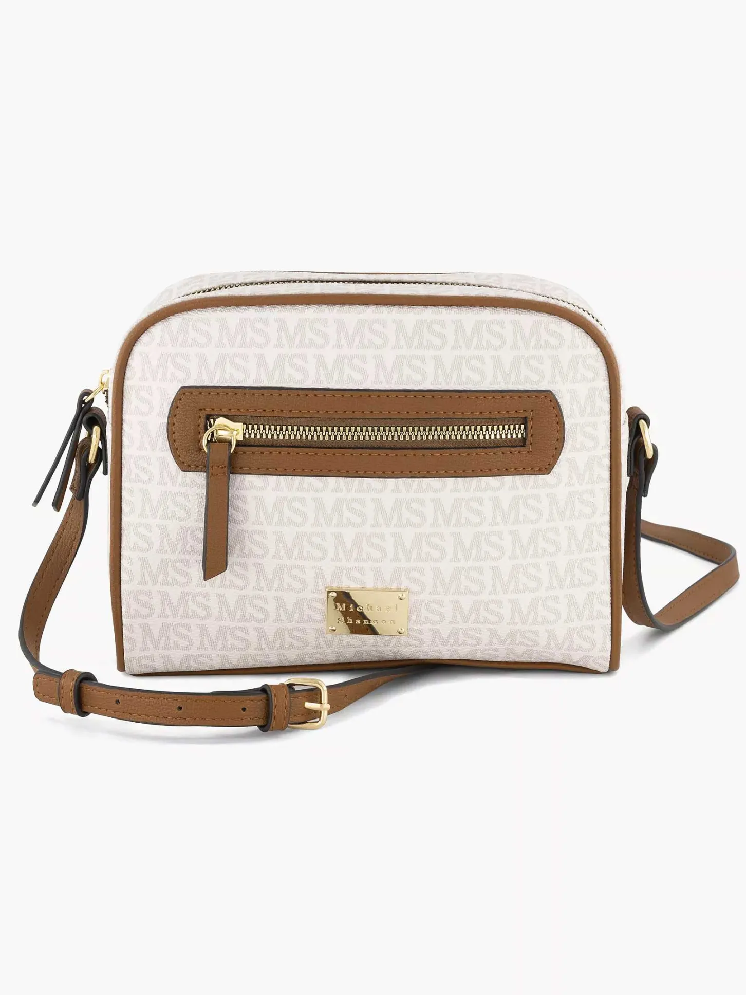 Witte Schoudertas Print Dames Online Exclusive Accessoires