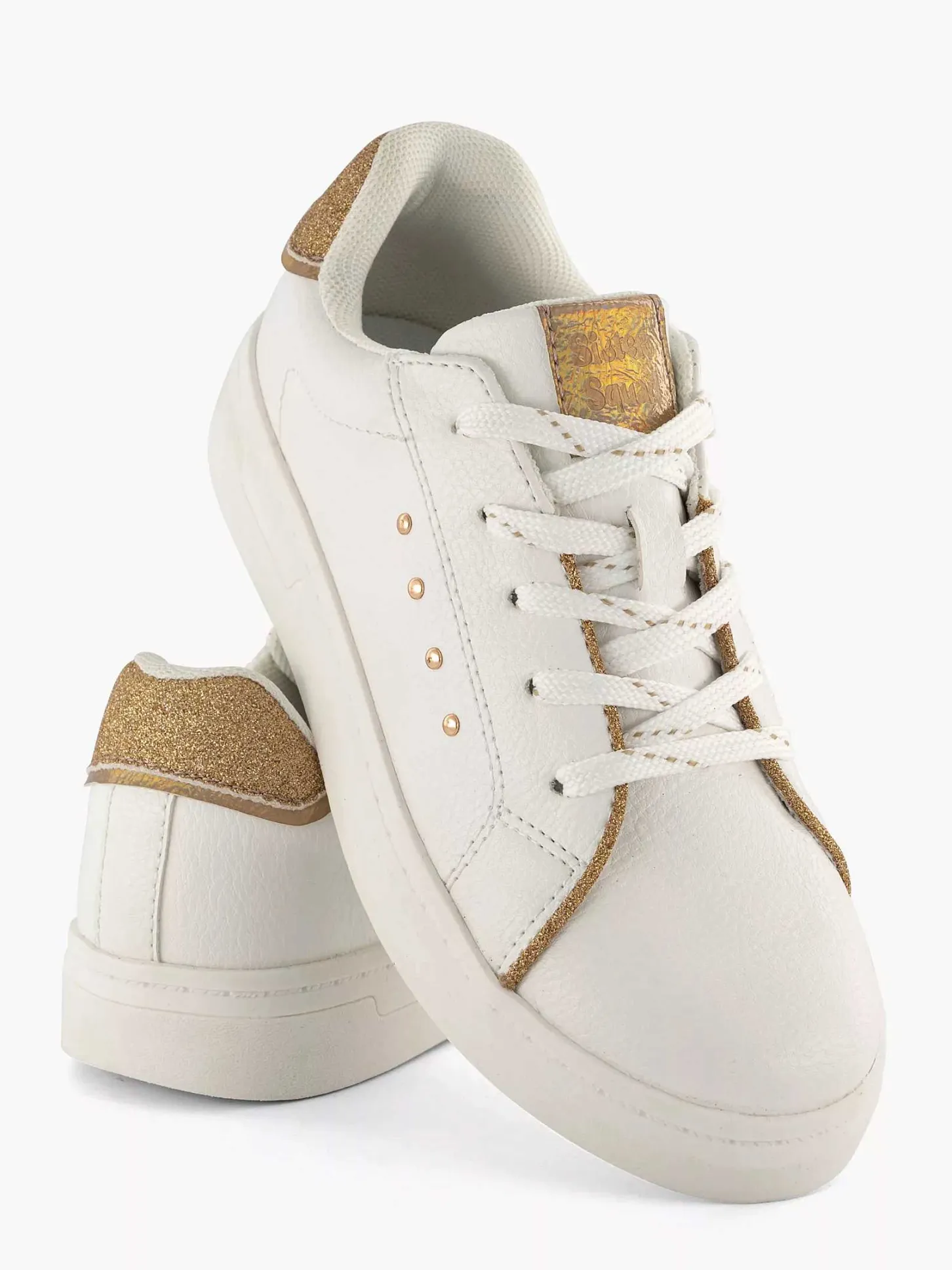 Outlet Witte Sneaker Kinderen Jongensschoenen