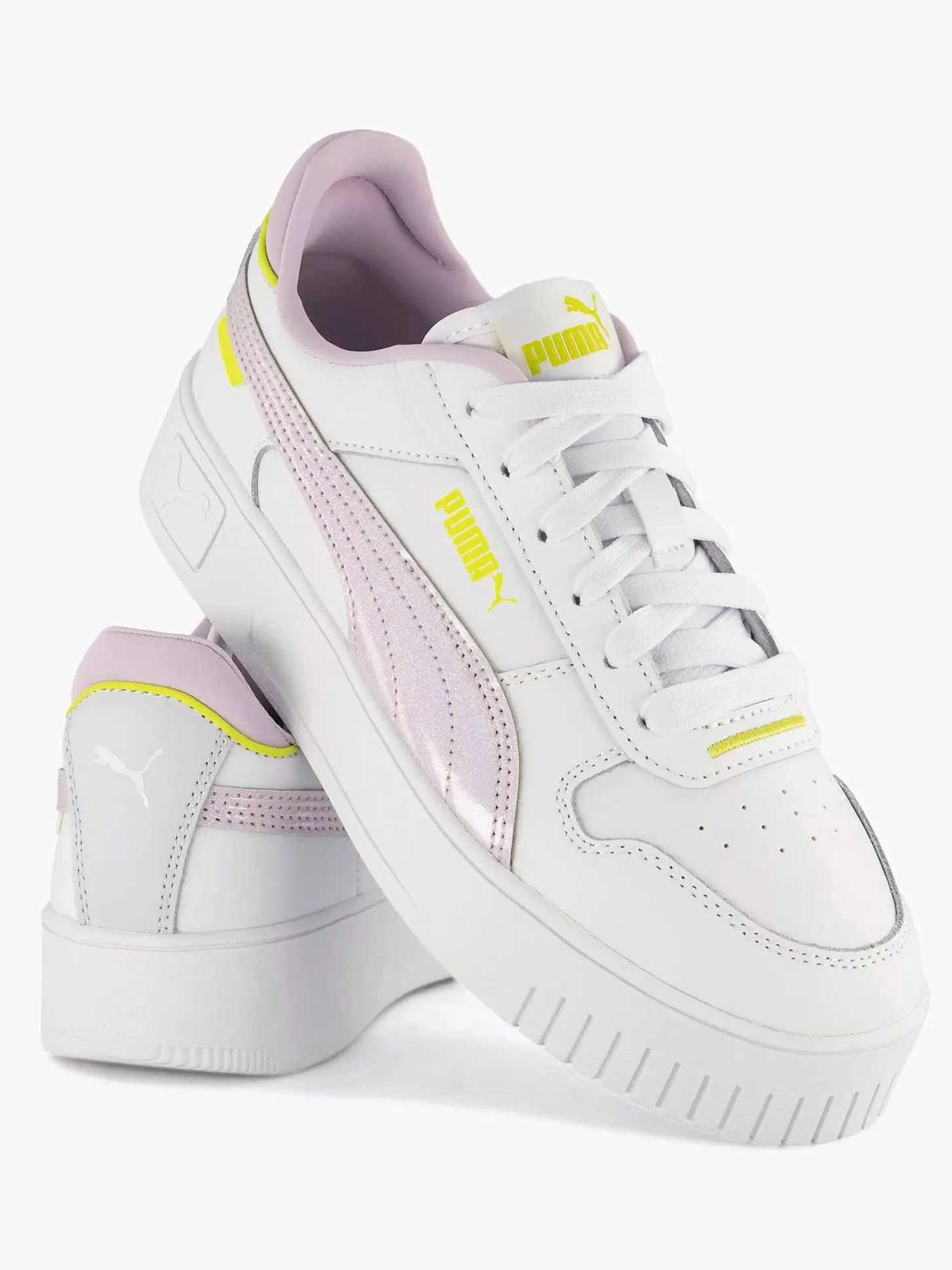 Sale Witte Sneaker Carina Street Shine Dames Sneakers