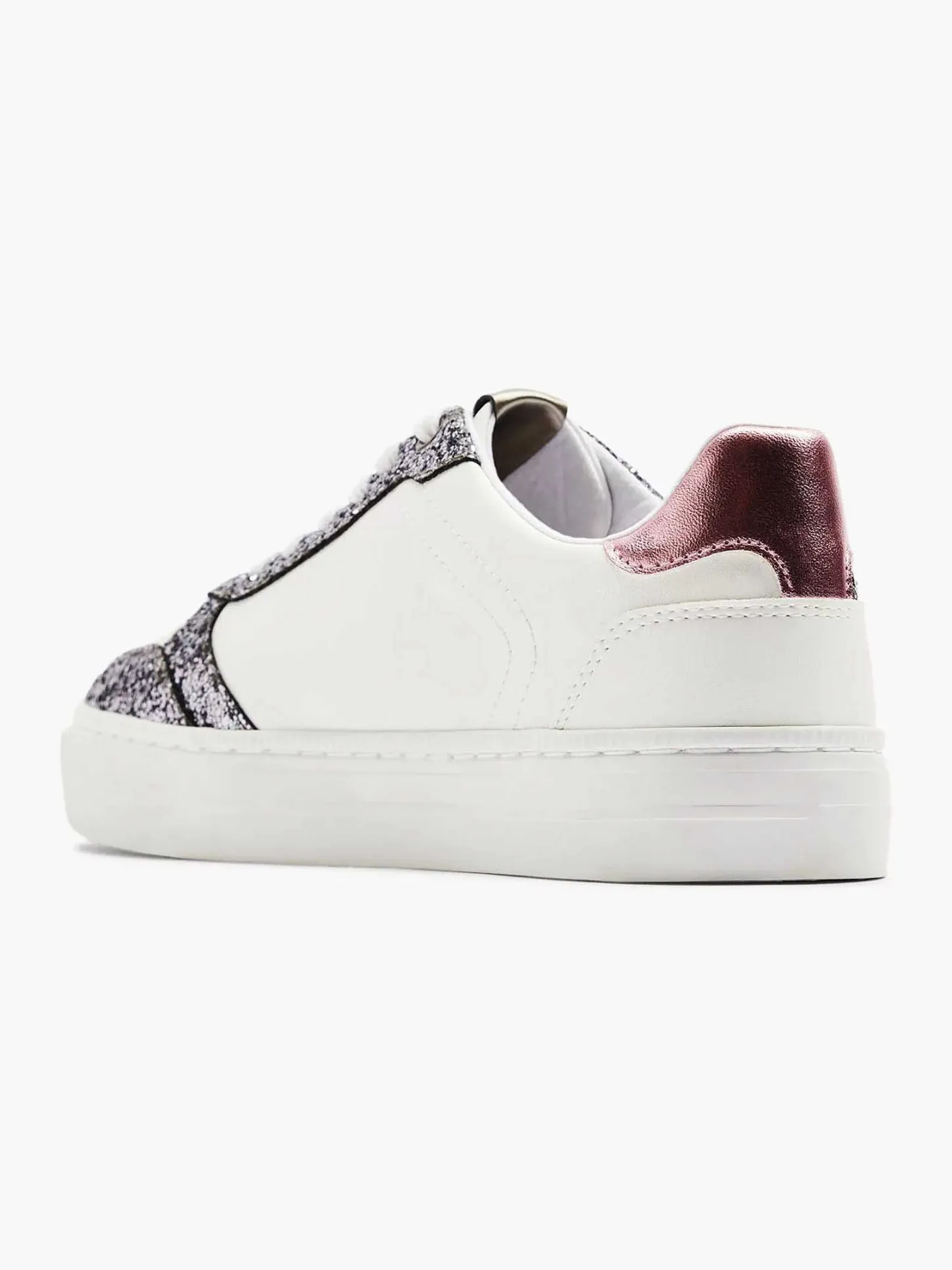 Sale Witte Sneaker Glitter Dames Sneakers