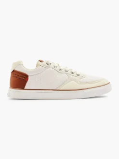 Outlet Witte Sneaker Memory Foam Heren Sneakers