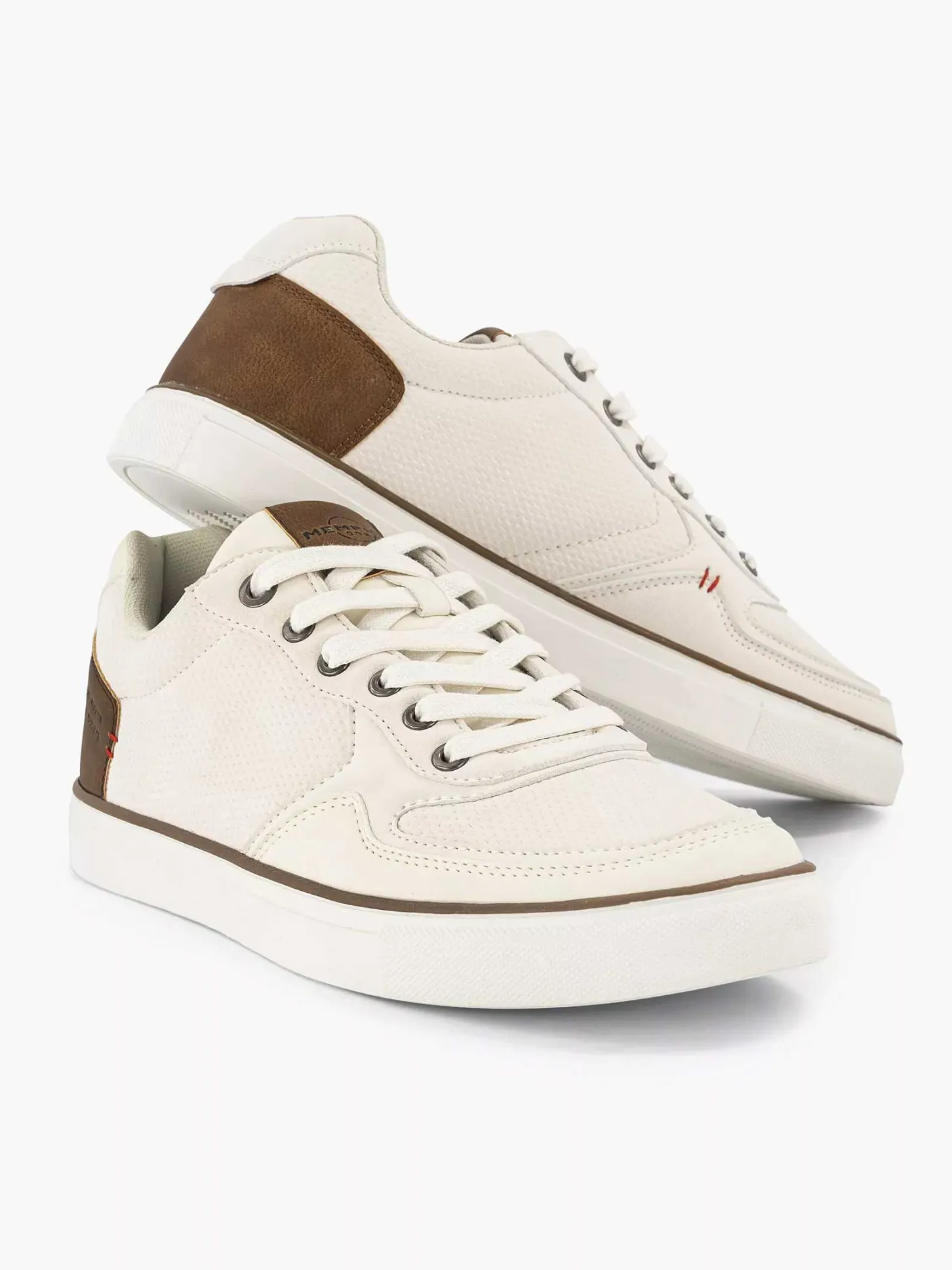 Outlet Witte Sneaker Memory Foam Heren Sneakers